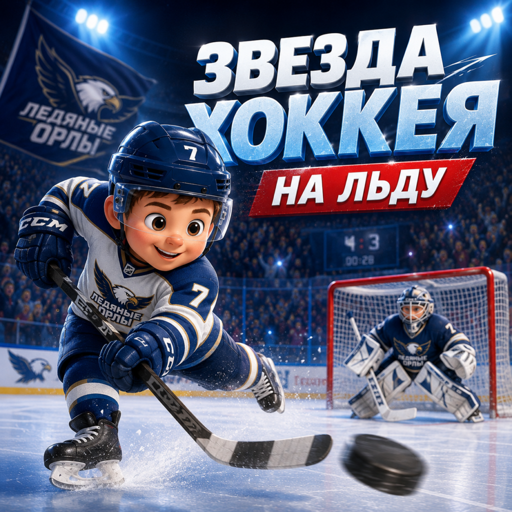 Звезда хоккея на льду